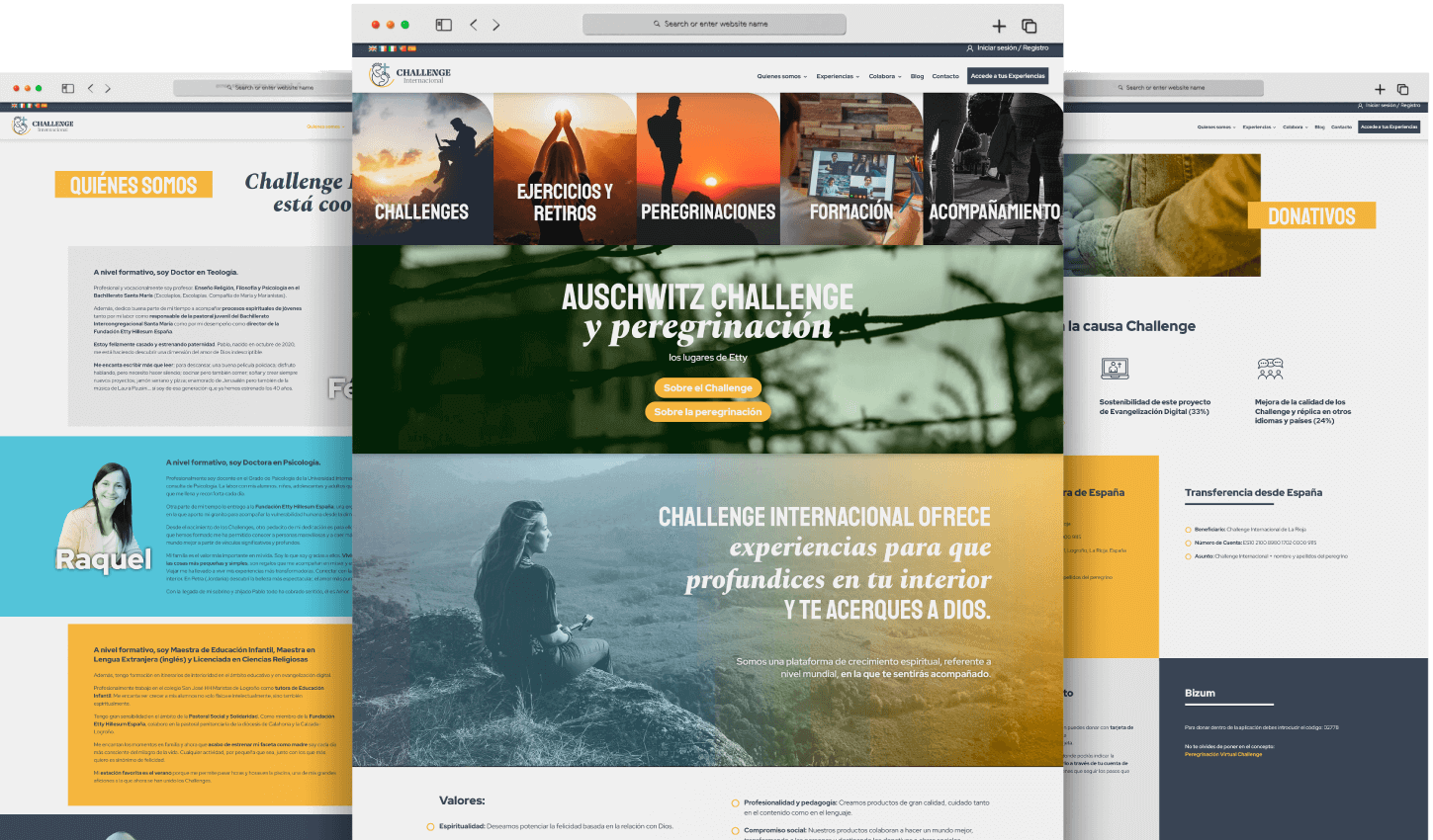 Challenge Internacional - Diseño web