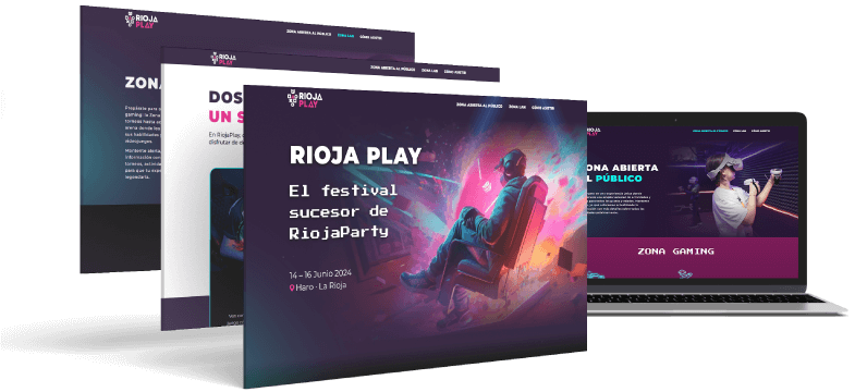 Rioja Play, web